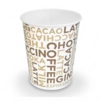 BICCHIERE 6OZ CAPPUCCINO WHITE PZ 100